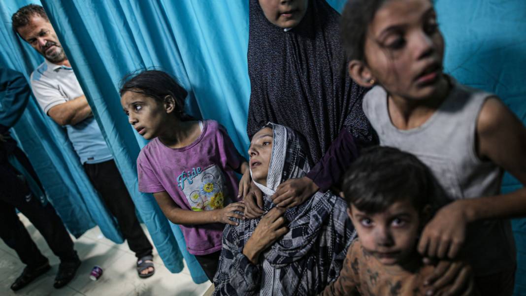 Gazze'de 'insanlık' öldü! Katliamın 38. gününden acı kareler... 5